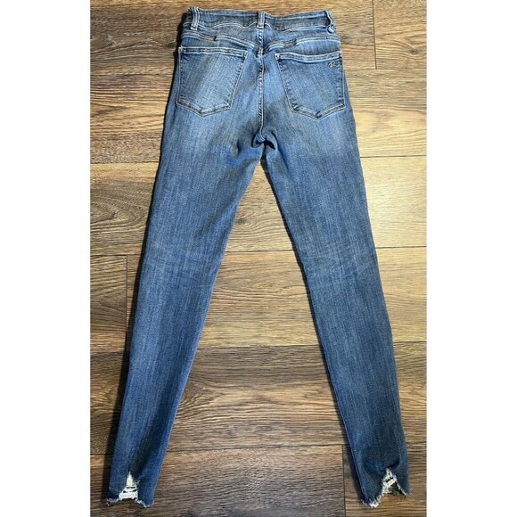 DL1961 Florence Mid Rise Instasculpt Skinny Jean in Size 27 read description - Picture 2 of 13